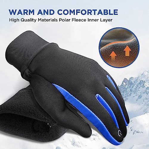 image for SIMARI Kids Winter Gloves with Touchscreen, Warm Thermal, Water-Resist