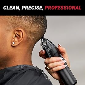 Alternative view of FXONE Professional Cordless Clipper - Beard Trimmer for Men, Professional Stylist & Barber Clippers, USB-C Cordless Hair Clippers for Men with Interchangeable Battery