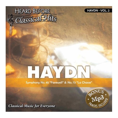Symphonie Haydn Vol 2 album Farewell La Chasse pour éviter les mauvaises versions