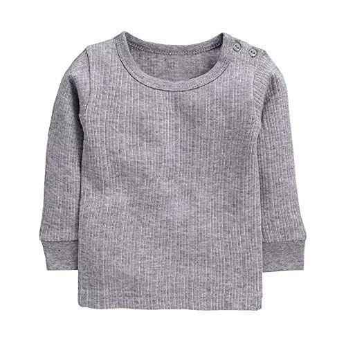 Image of NEVA Angaakar Kids Winter Thermal Wear Set | Warm & Soft Cotton Blend Body Warmer for Baby Boys & Girls | Full Sleeves Top & Bottom for Cold Weather Protection