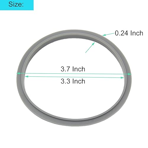 Miniatura 4 de Repuesto de junta de goma para licuadora Nutribullet serie 600/900, paquete de 4 accesorios de junta tórica de silicona de grado alimenticio a
