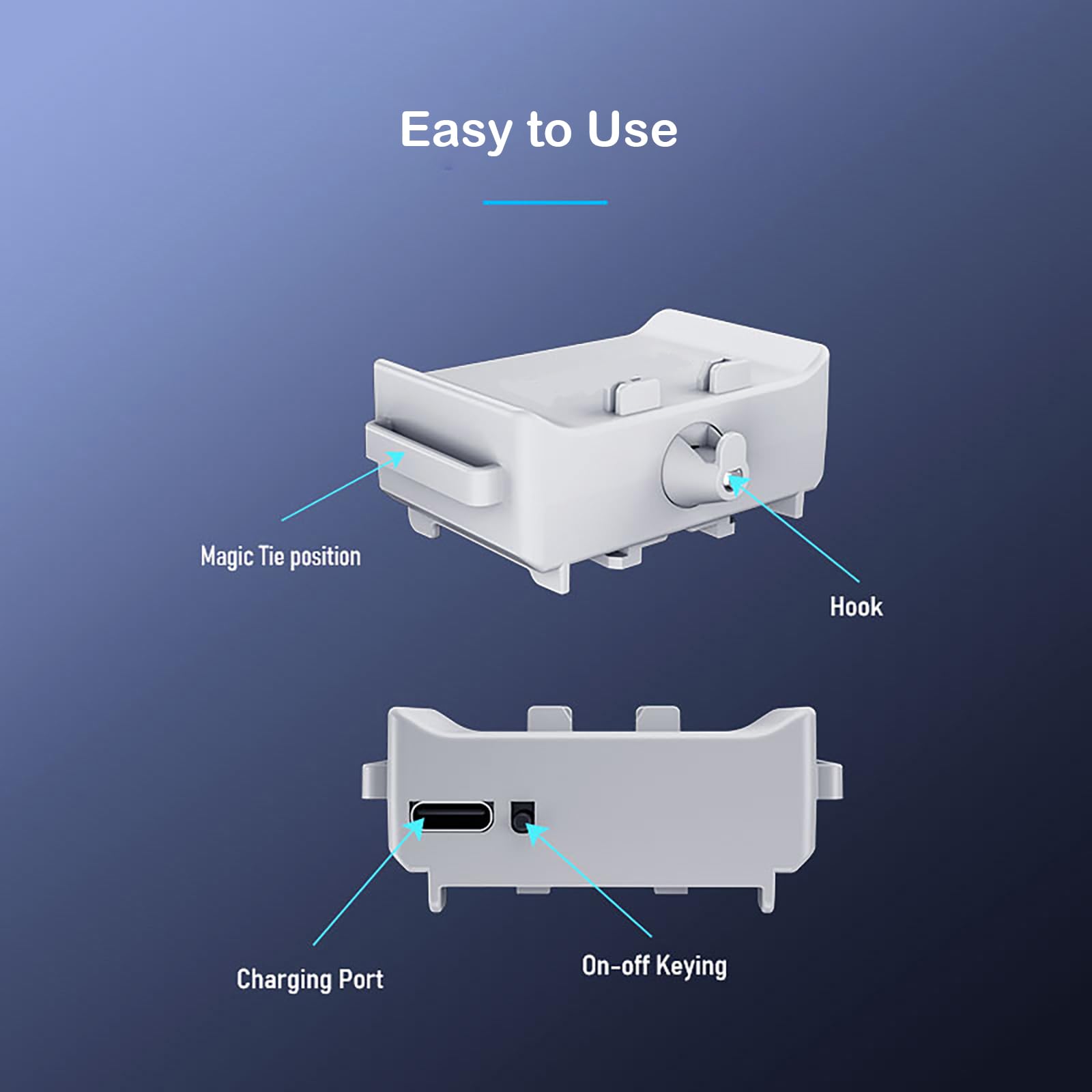Drone Airdrop System universale per DJI Mini 4K / Mini 4 Pro Lanciatore Trasporto Carico utile Release Dropping Device