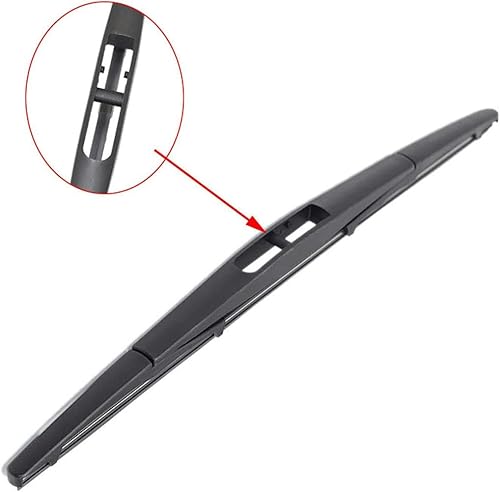 Miniatura 3 de Limpiaparabrisas trasero de automóvil de 12 pulgadas, para Nissan MicraMarch Hatchback 2010-2020, limpiaparabrisas trasero de automóvil