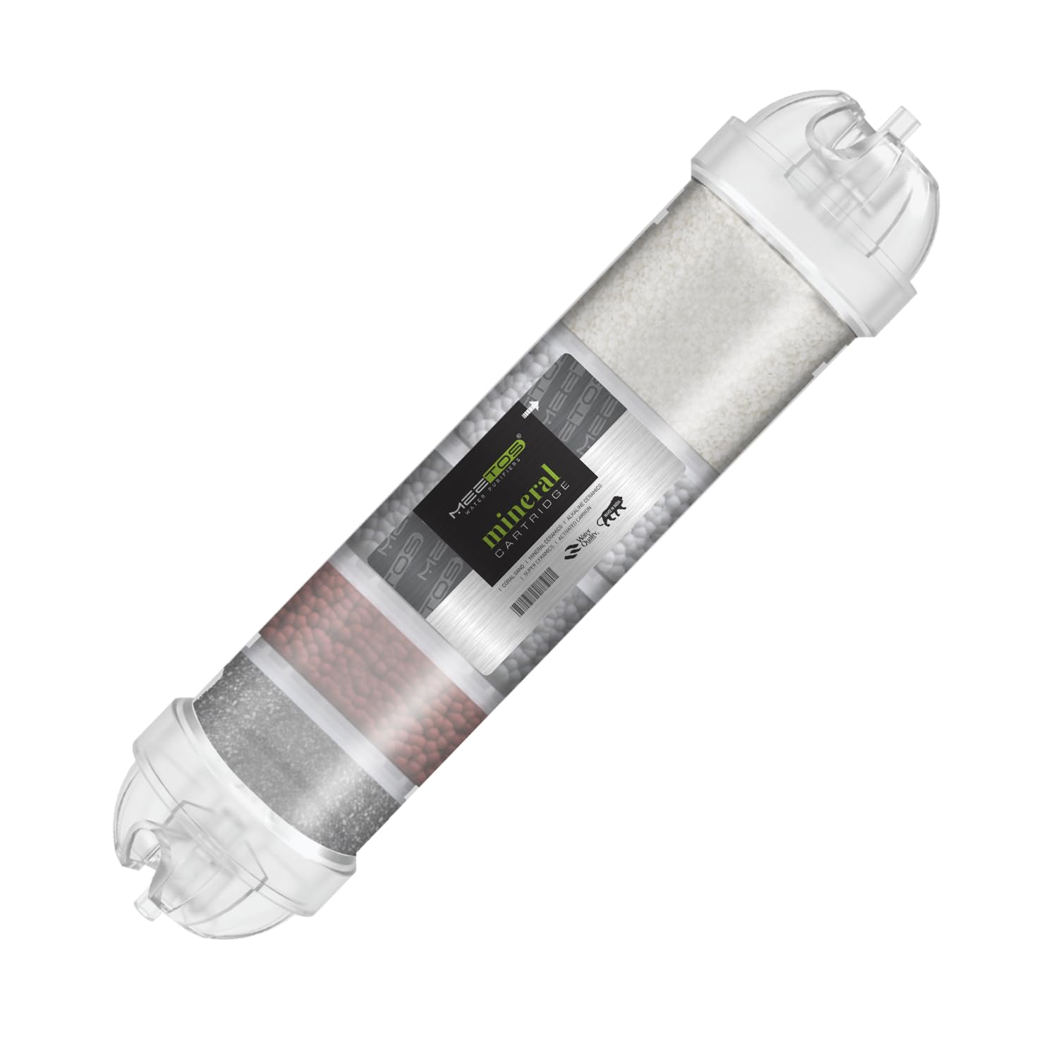 MEETOS Antioxidant Alkaline Antibacterial Cartridge (AAA Alkaline), Rich in Minerals Suitable for RO Water Purifiers - with ORP & pH Tester (8 Inch - AAA Filter/Cartridge)-image-37