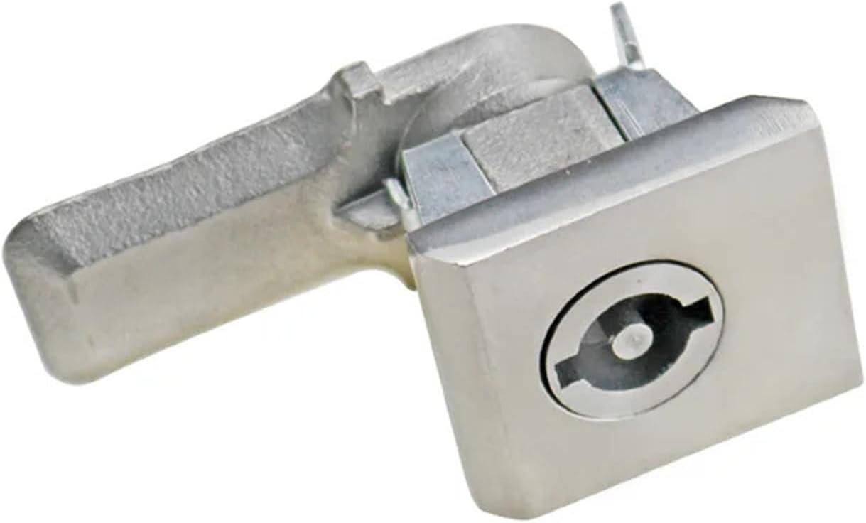 S-Core Square 304 Stainless Steel Or Zinc Alloy Door Lock 1Pcs(304 SS-with Key)