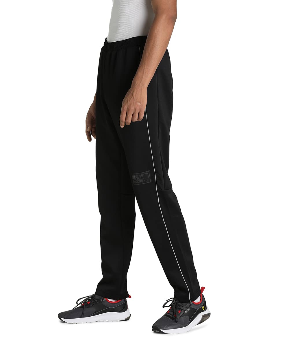PUMA Męskie spodnie dresowe Scuderia Ferrari Style MT7, Czarny, S