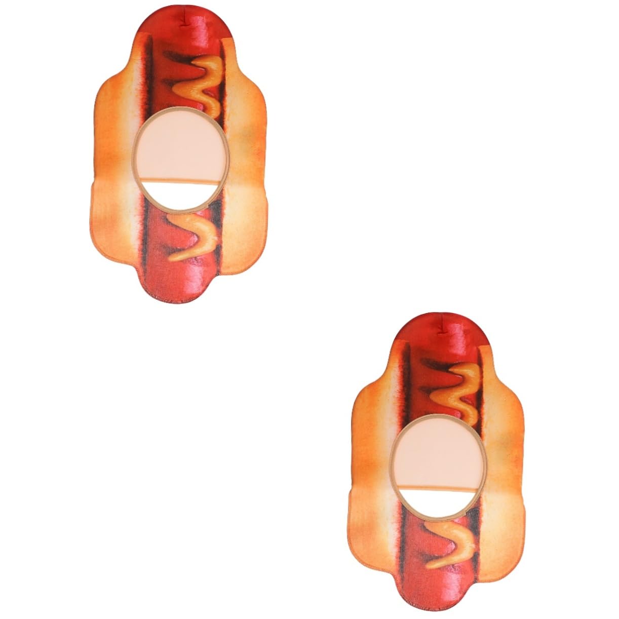 2piezas Sombrero De Comida Divertido Accesorio De Disfraz De Caliente Para Adultos y Celebraciones Diseño y