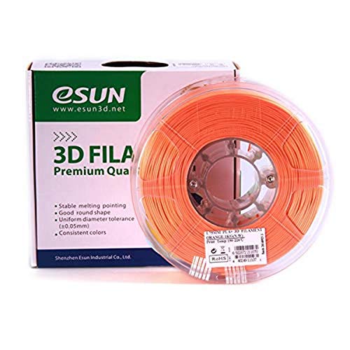eSUN PLAPlus Filament, Orange, 1.55 kg