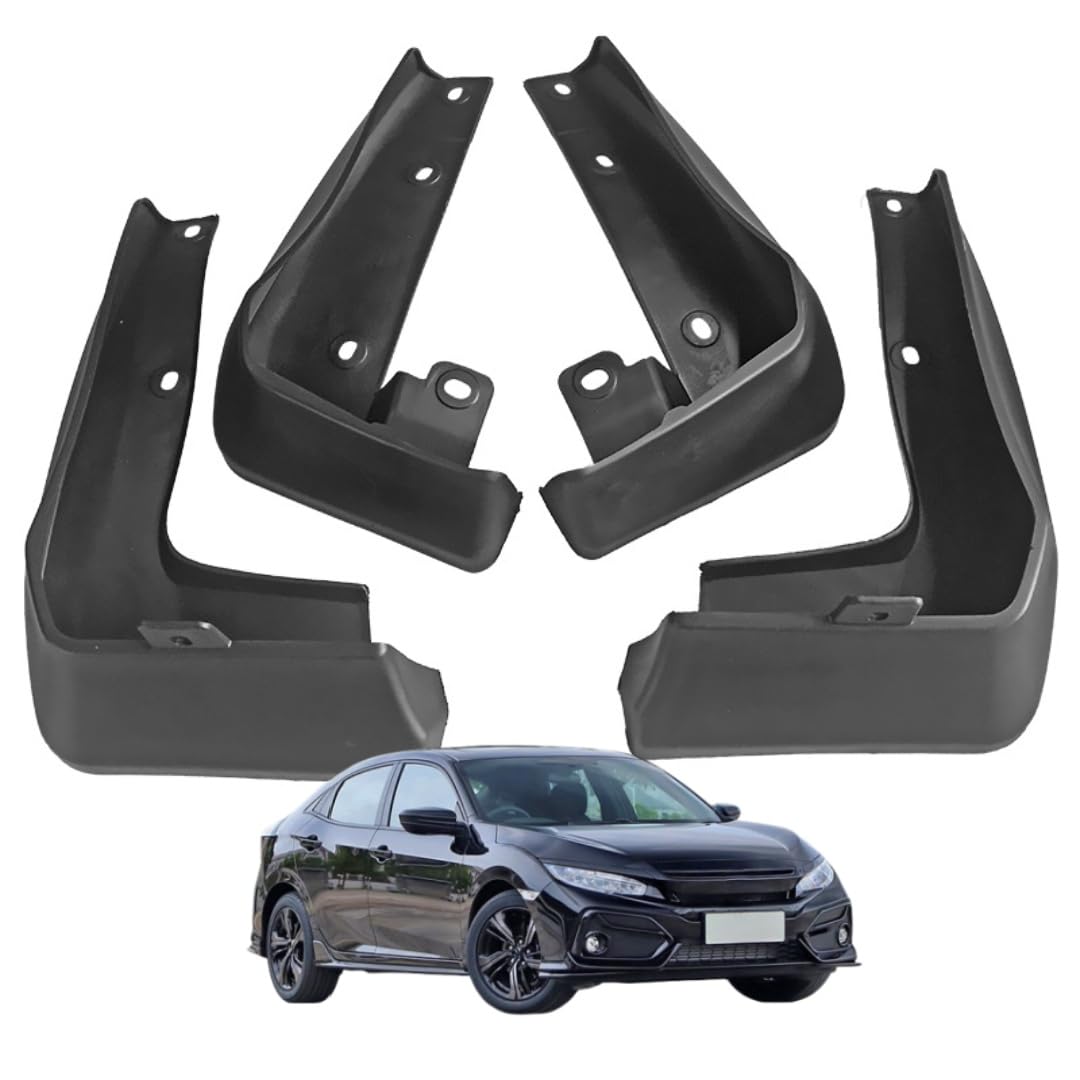 UDRFKDS Mud Flaps Splash Guards For Civic 1998-2004 Accessories Mudflap Fender Flares Front and Rear Mud Guard Set 4PCS