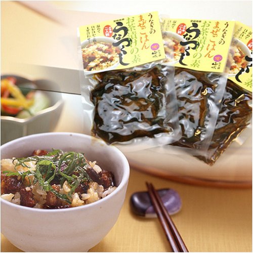 浜名湖山吹 うなぎ混ぜご飯・うな茶漬けの素「うなつくし」 3袋