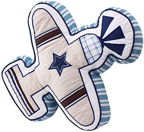 TEALP Kinderkissen, dekoratives Wurfkissen, Flugzeug-Form, Kissen für Schlafzimmer, Wohnzimmer, Couch Cover