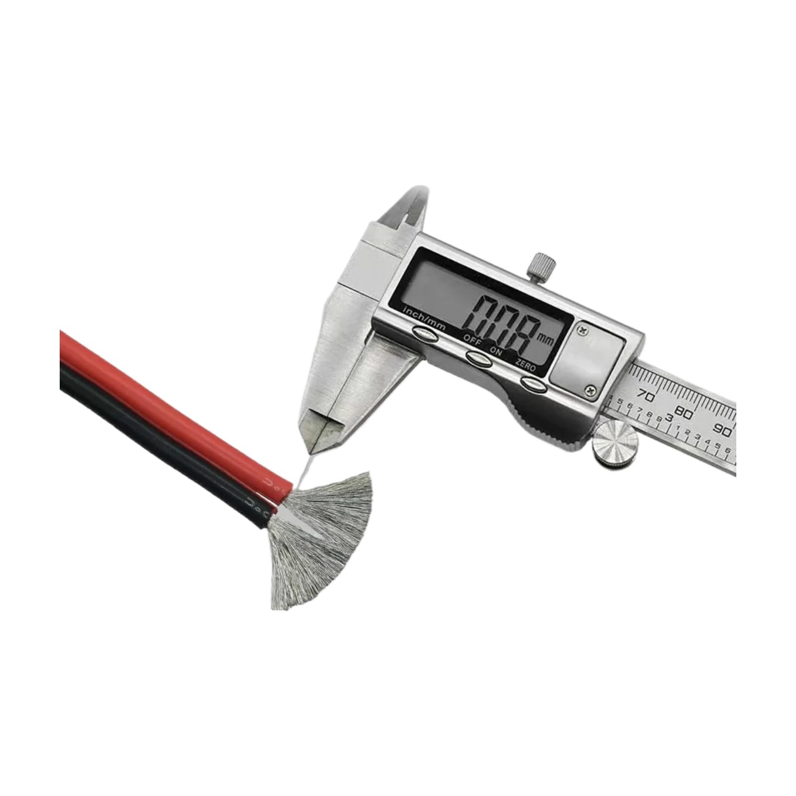 Super morbido 2 bro nero rosso cavo di silicone 28awg 26 24 22 20 18 16 14 12awg 10awg 8awg filo rame resistente(2 Pin black red; 30m; 10 AWG)