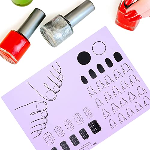 Tapete de Entrenamiento para Arte en Uñas de Silicona miniatura 7