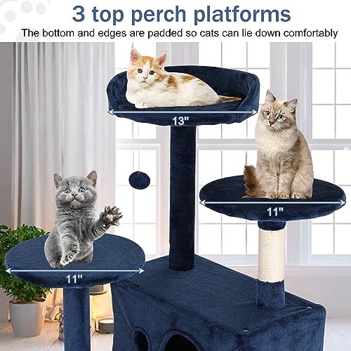 Arbol para Gatos 70 Pulgadas Torre Multi-Niveles con Rascador miniatura 5