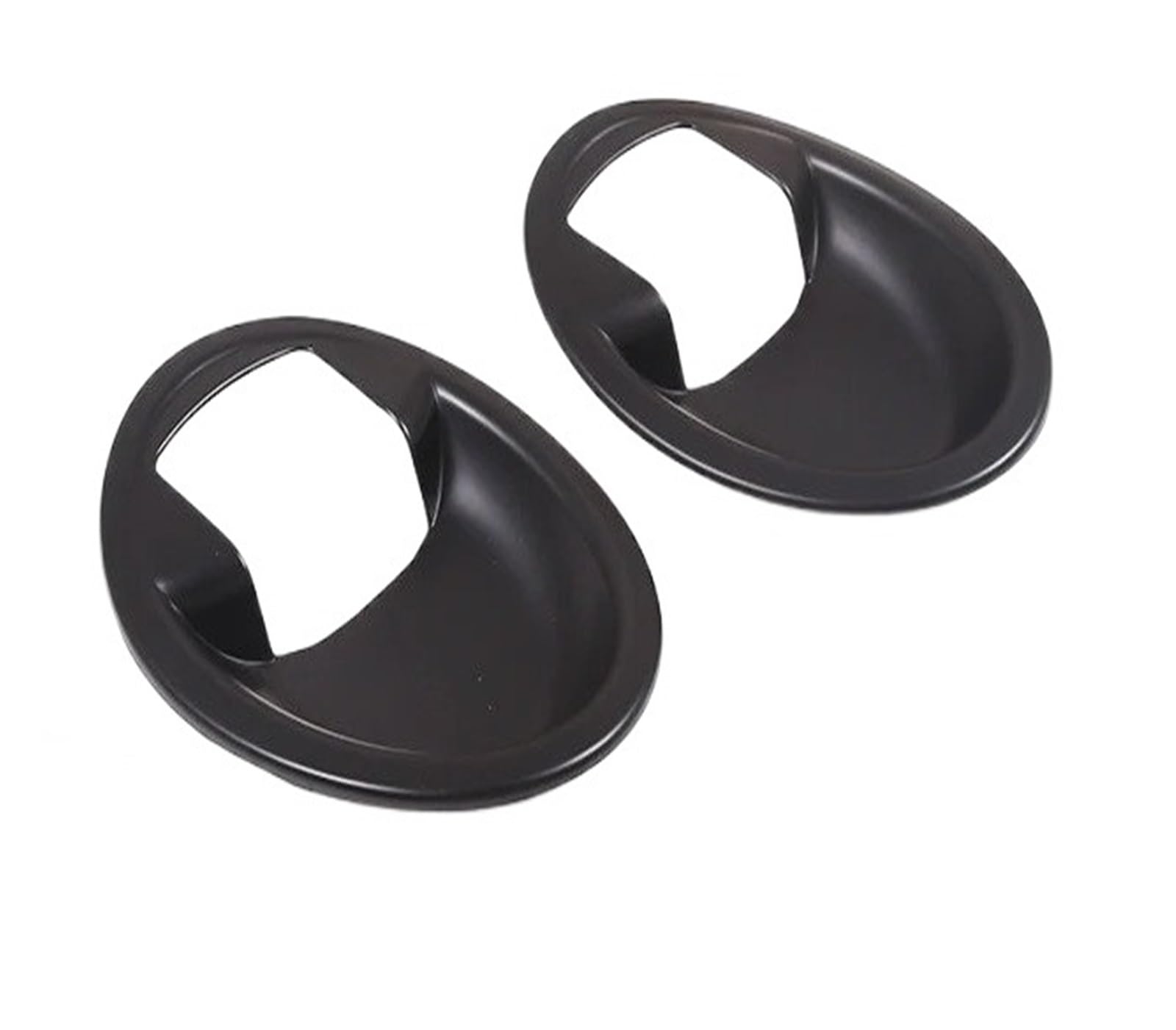 Interior Mouldings for for Eclipse 2006-2011 ABS Car Inner Door Bowl Protection Cover Trims Sticker Car Accessories 2PCS Car Accessory(Matte Black)