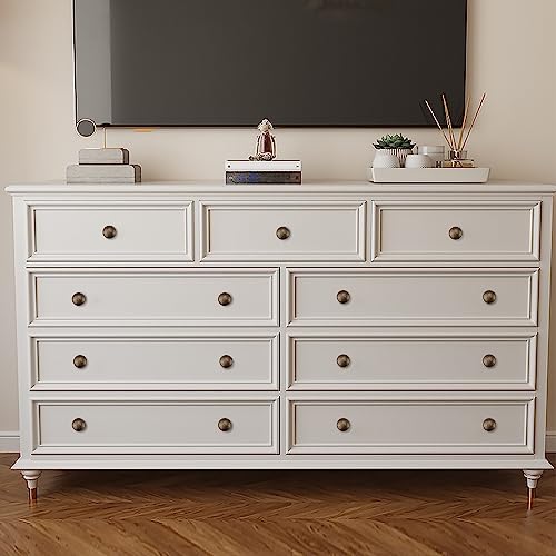 RZDEAL 4 PCS 1.0'' x 0.9'' Antique Style Brass Simple and Elegant Pulls Solid Hardware Knobs for Furniture Cabinet Closet Drawer Box Door Handles(Antique Brass) - Image 4