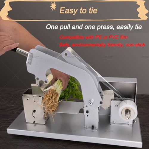 Machine à légumes automatique pour supermarché finissant le liage difficile