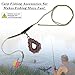 Carp Fishing Hair Rigs Kit, Carp Rigs with Sinker Corn Bait Curved Barbed Hook Swivel Fishing Equipment Accessories