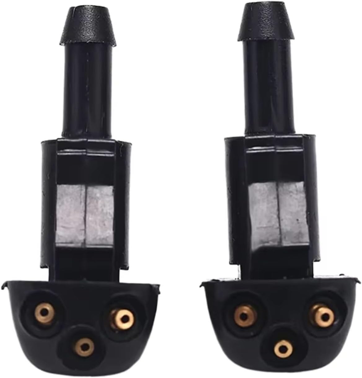 Windshield Washer Nozzles Compatible with Automotive Front Windshield Windscreen Wiper Washer Sprayer Kits Replacement Universal Hood Water Clean Nozzles