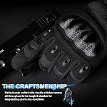 WTACTFUL Tactical Gloves for Men Touchscreen Motorbike Riding Work Gear Motorcycle Gloves