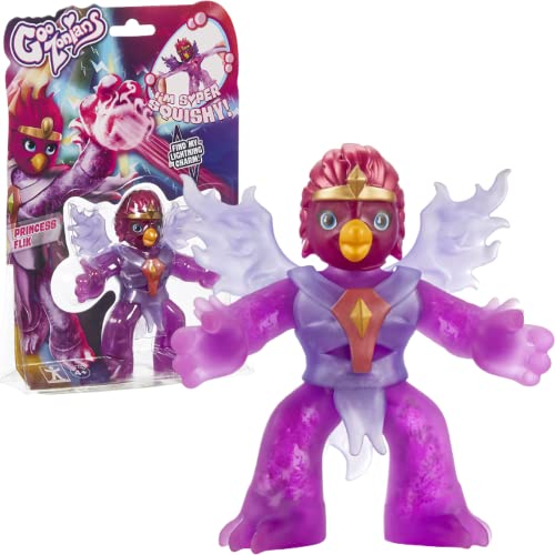 GOOZONIAN HERO PACK PRINCESS FLIK. STRETCHY, SQUISHY TOY FOR GIRLS. DISCOVER HIDDEN CHARMS. COLLECTABLE ACTION FIGURES. BIRTHDAY PRESENT FOR GIRLS 4+