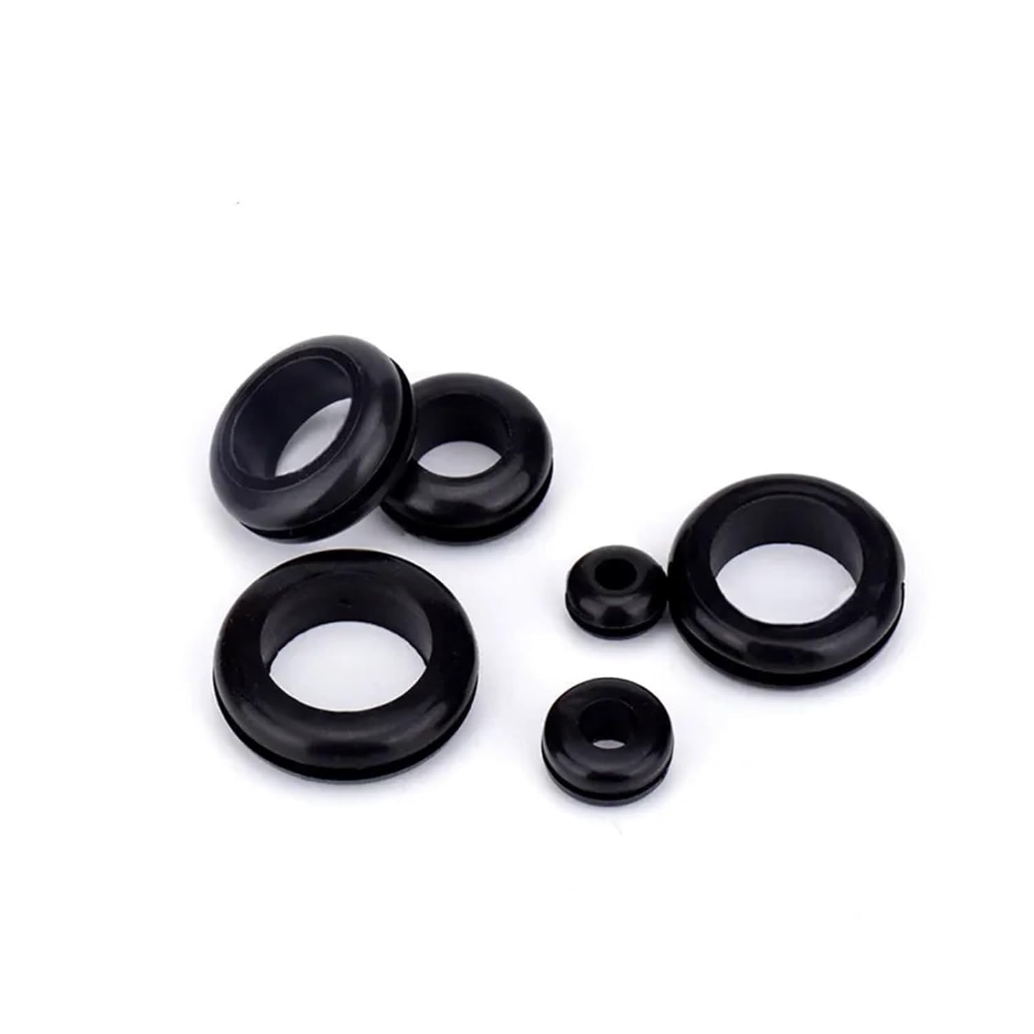 20pcs Thickness Rubber Seal Ring Sealing Grommet Gasket for Protects Wire Cable Hole Protection Shim Washer Hardware(30MM)