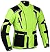 Produktbild Grüne Motorradjacke, hochsichtbar, wasserdicht und reflektierend, grün