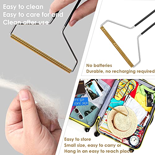 Molain Haustierhaarentferner, Katzen- und Hundehaarentferner, Tierhaarentferner für Möbel (Schwarz)