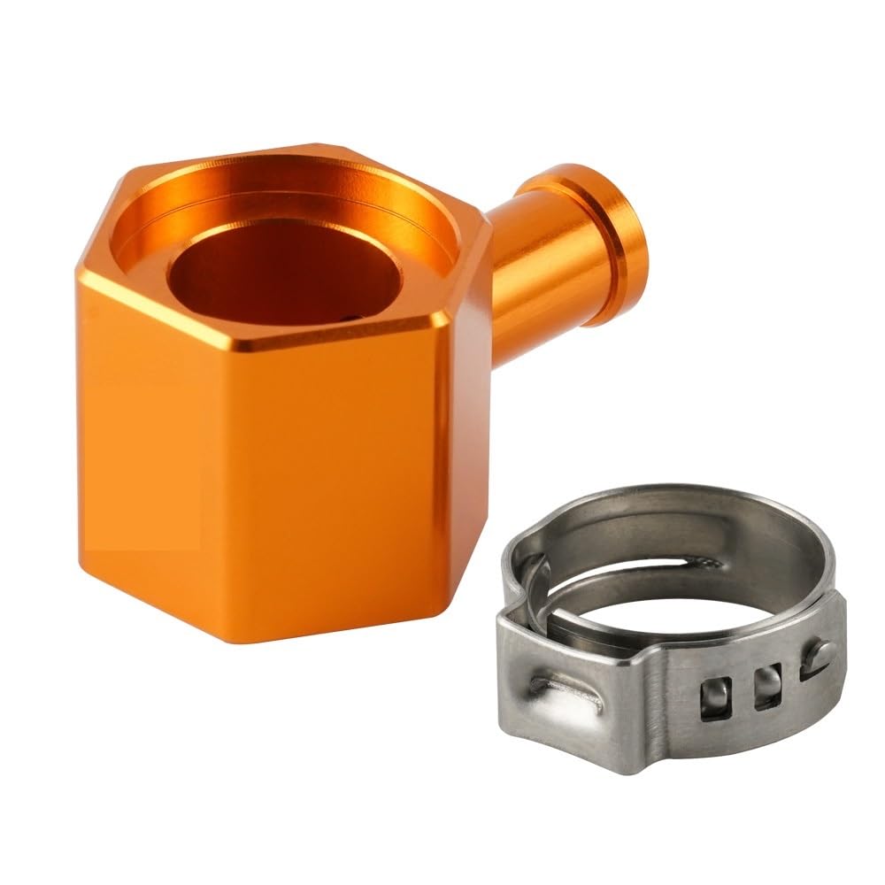 Motorcycle Parts for EXC 300 250 XCW 2020-2023 Fuel Line Tank Connector Connection for Husqvarna TE 300i 250i TX GasGas EC300(Orange)