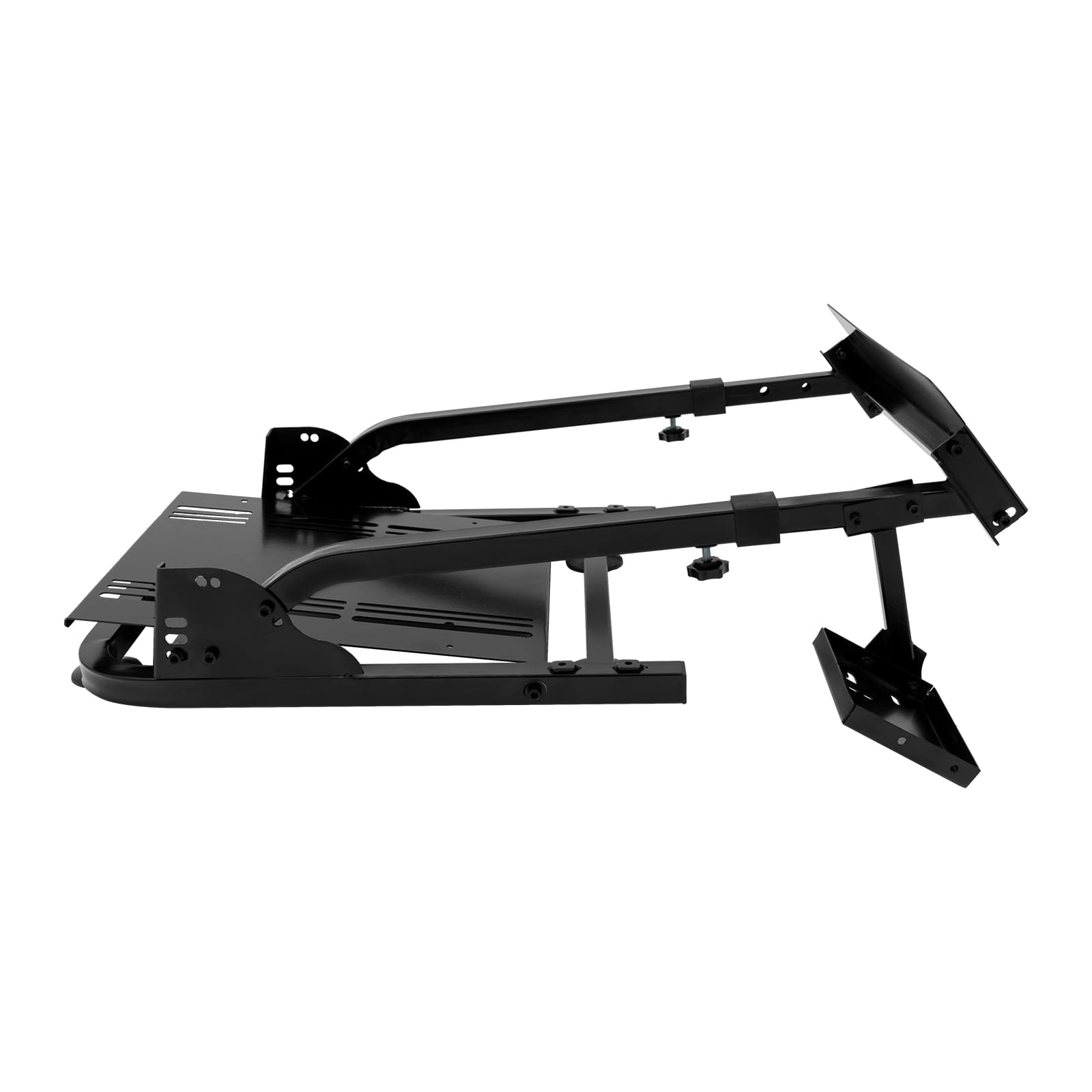 Cavalletto per volante, pieghevole, regolabile | Supporto per volante per Logitech G25/G27/G2/G920/G923; TX-F458/T500RS/T3PA-PRO (F1/GT), pedali Fanatec Clubsport e Simcube