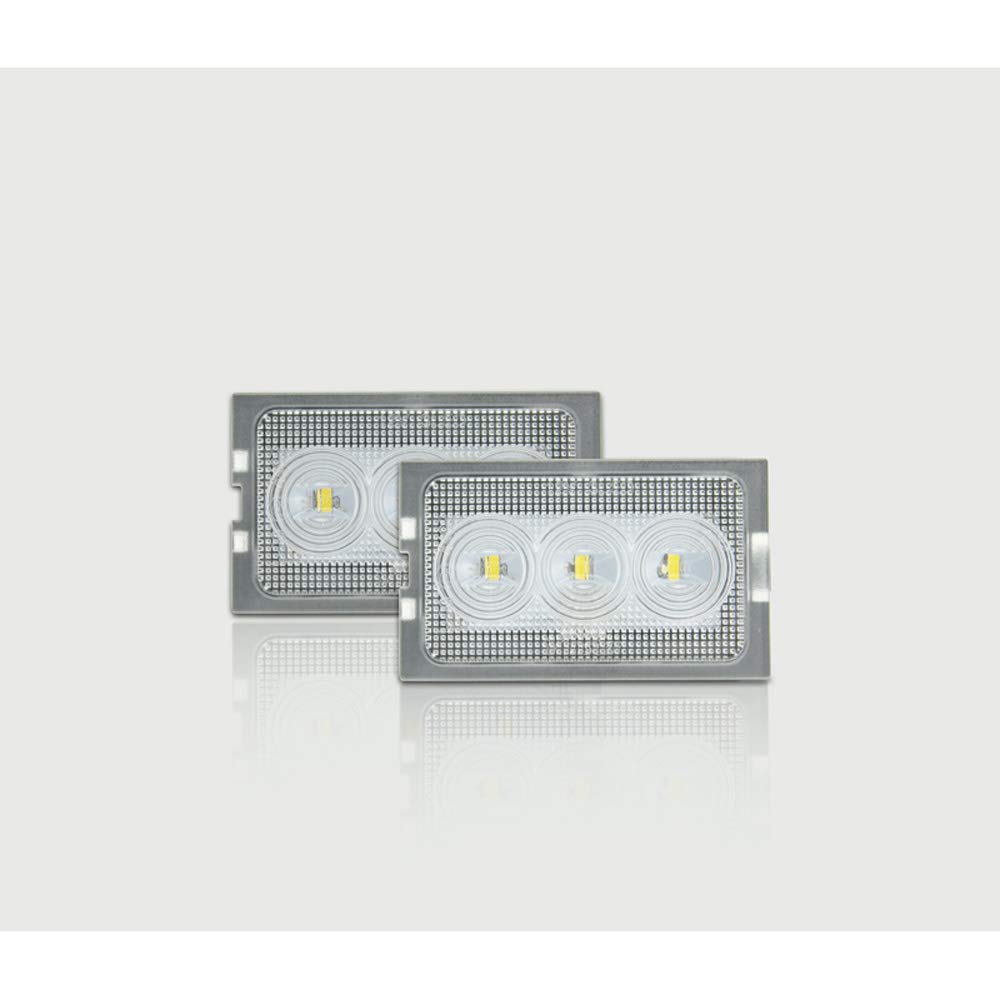 AUTO-STYLE DL RRN01 zestaw niestandardowych świateł tablicy rejestracyjnej LED kompatybilny z Land Rover Discovery 3+4/Freelander 2 i Range Rover Sport