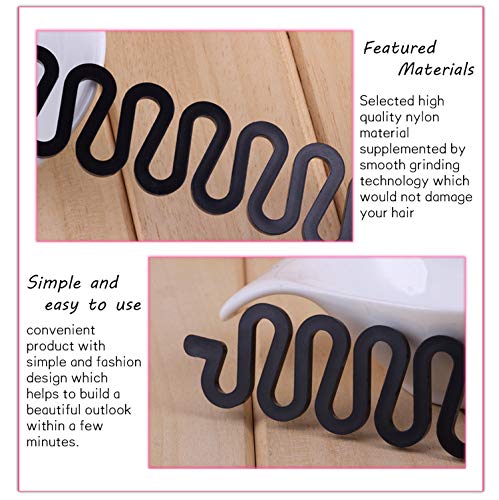 60 pcs Hair Styling Set, Hair Design Styling Tools Accessories DIY Hair Accessories Hair Modelling Tool Kit Hairdresser Kit Set Magic Simple Fast Spiral Hair Braid (BBB) - Thumbnail 5