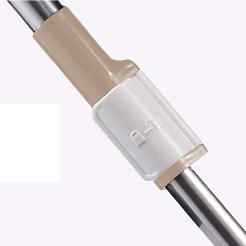 Mopa de microfibra para limpieza de suelos, almohadillas lavables, perfectas para madera dura, laminados y azulejos con acolchado suave y asas, adecuadas para madera, paredes, cocinas (color: B) (B)