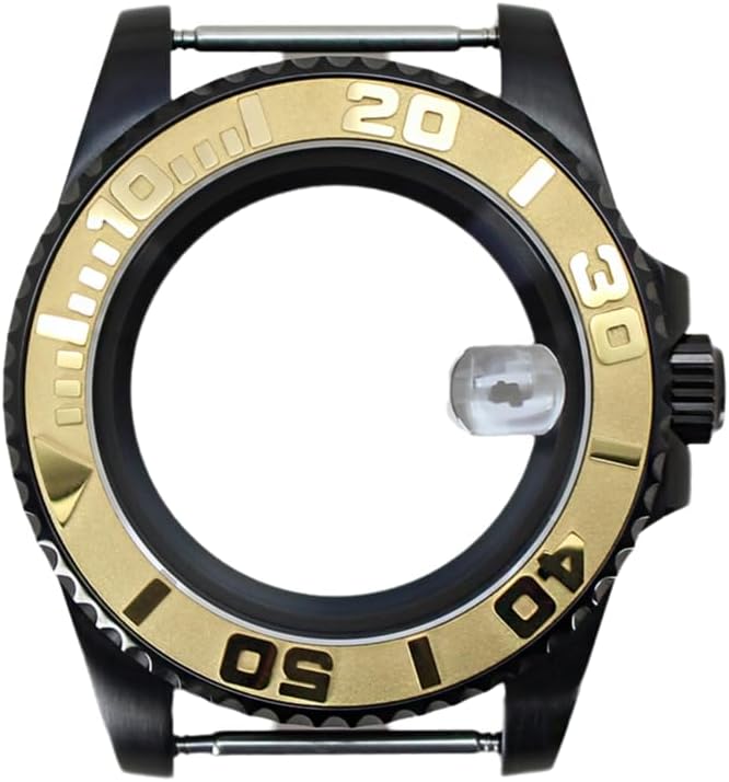 40mm Men's Watch Case Sapphire Crystal Glass Parts for nh34 nh35 nh36 2824 8215 Movement 28.5mm Dial