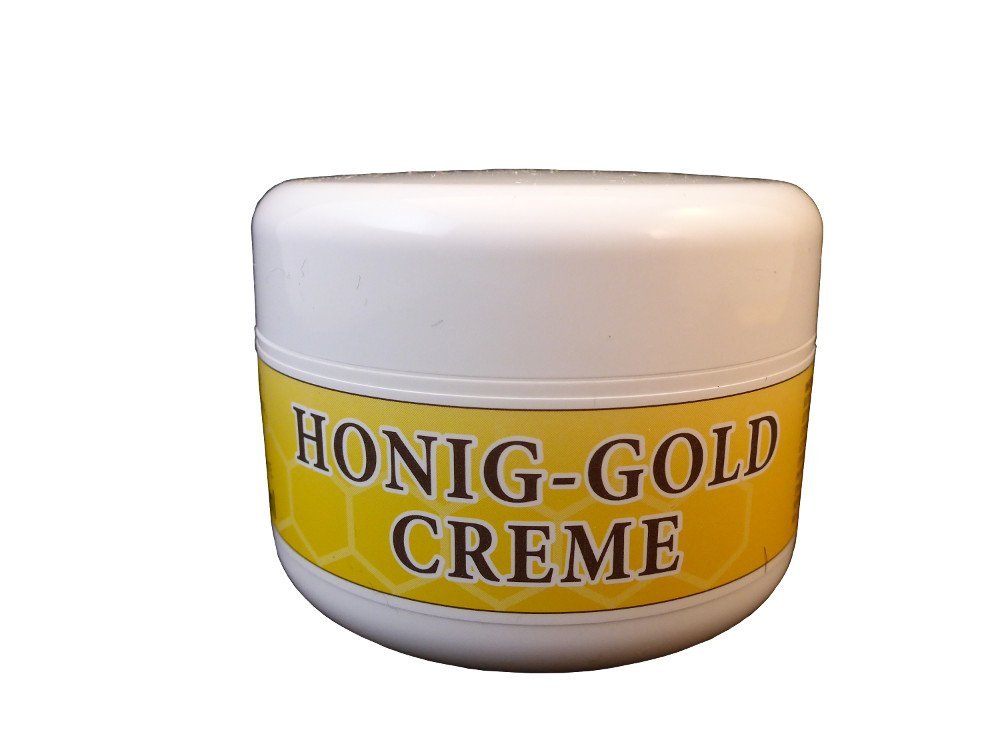 Honey Gold Cream 100 ml for Face Hands and Body Pack of 2, 100 ml (Pack of 2) - Image 2