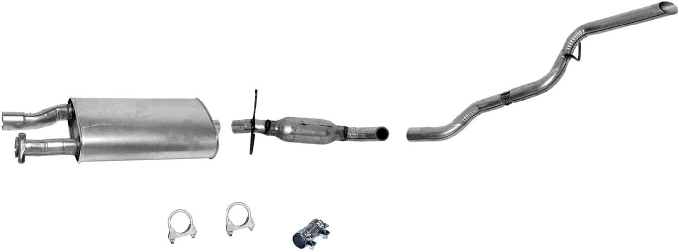 Replacement Parts for After Production Date 01/28/98 1999 2000 2001 Ford Explorer V8 5.0L Muffler Tail Pipe Resonator Exhaust System