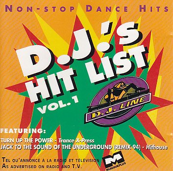 DJ'S HIT LIST VOL. 1 [Audio CD] VARIOUS