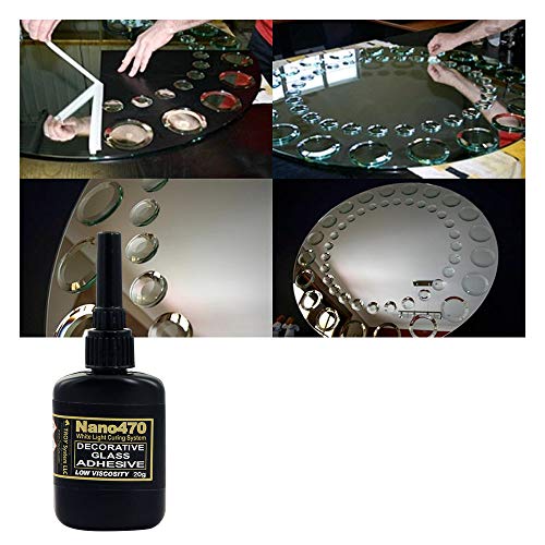 TroySys DECOLW-20GR Nano470 Decorative Glass Glue, 20 G
