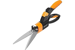 SZHLUX 360° Swivel Blade Grass Shears