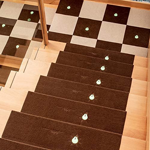 Alfombrilla de adsorción electrostática antideslizante para escaleras familiares