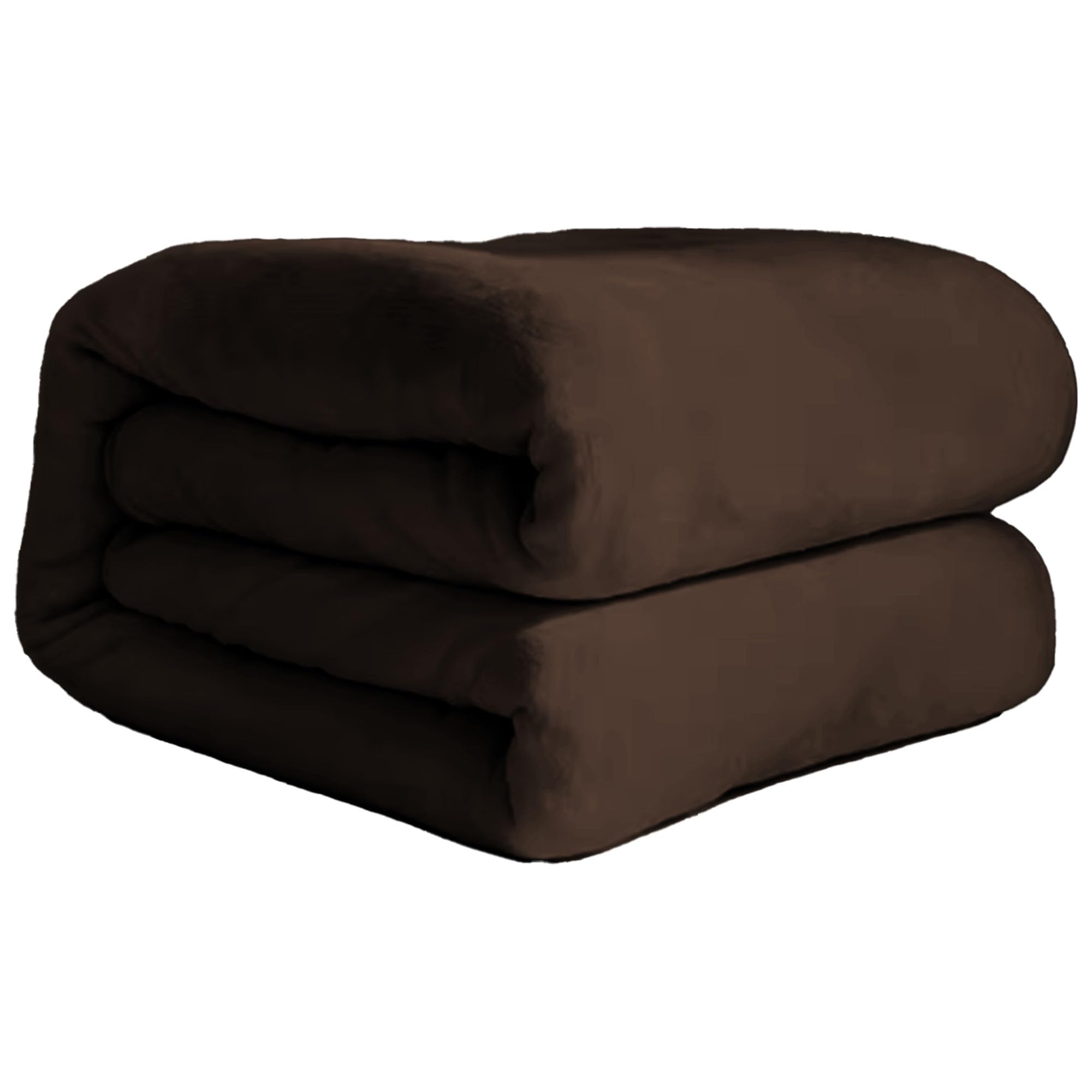 Plaid canapé 140x210 cm en fourrure jeté de lit chaud scandinave brun