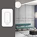 MOES WiFi Smart Light Dimmer Switch, Neutral Wire Required，No Hub Required Smart Life/Tuya APP Compatible with Alexa Google Home for Voice Control, Single-Pole 1 Way Switch(White)