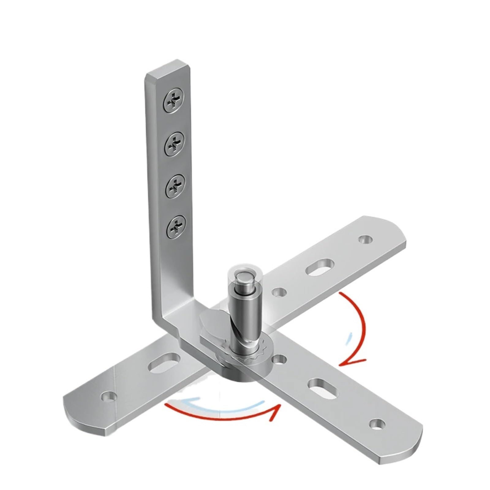 1 Juego de bisagra puerta pivotante for puertas madera, con rotación 360 ​​grados