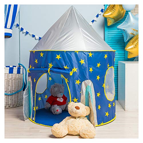 Kids Play Tent for Children , Toys Space Rocket Tent, Playhouse for