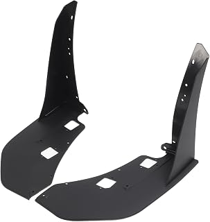Pair of Front Bumper Corner Spoiler Black, Prevent Collision Front Side Corner Winglet for GT500 2014 to 2021, Against Scrapes and Scratches