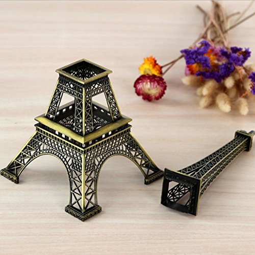 Sharplace Retro uit Eiffeltoren decoratiefiguur, 22-38 cm hoog, M - Afbeelding 3