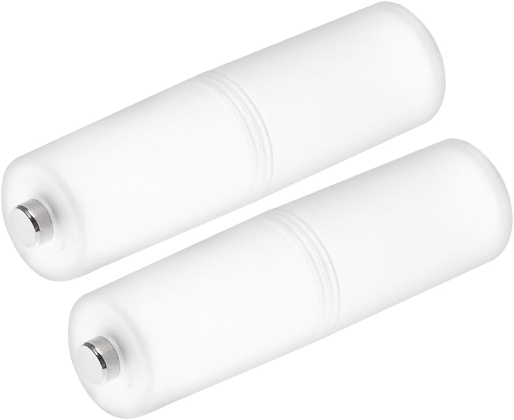 uxcell 2 pcs AAA to Size AA Battery Adapters Converter Cases AA-Adapter