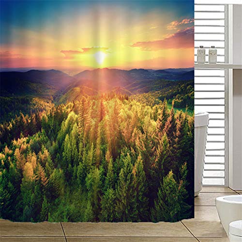 X-Labor Wald - Tenda da doccia 240 x 200 cm