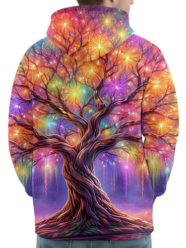 Image of PAGYMO Graphic Hoodies for Men Funny Novelty Pullover Hooded Sweatshirt
