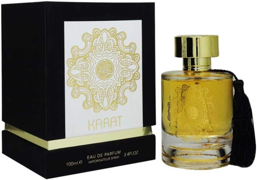 Karat 100ML Perfume Arabic Arabian Fragrance Bottle Spray Vanilla Musk